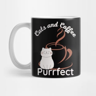 Cats and Coffee Purrfect Mug